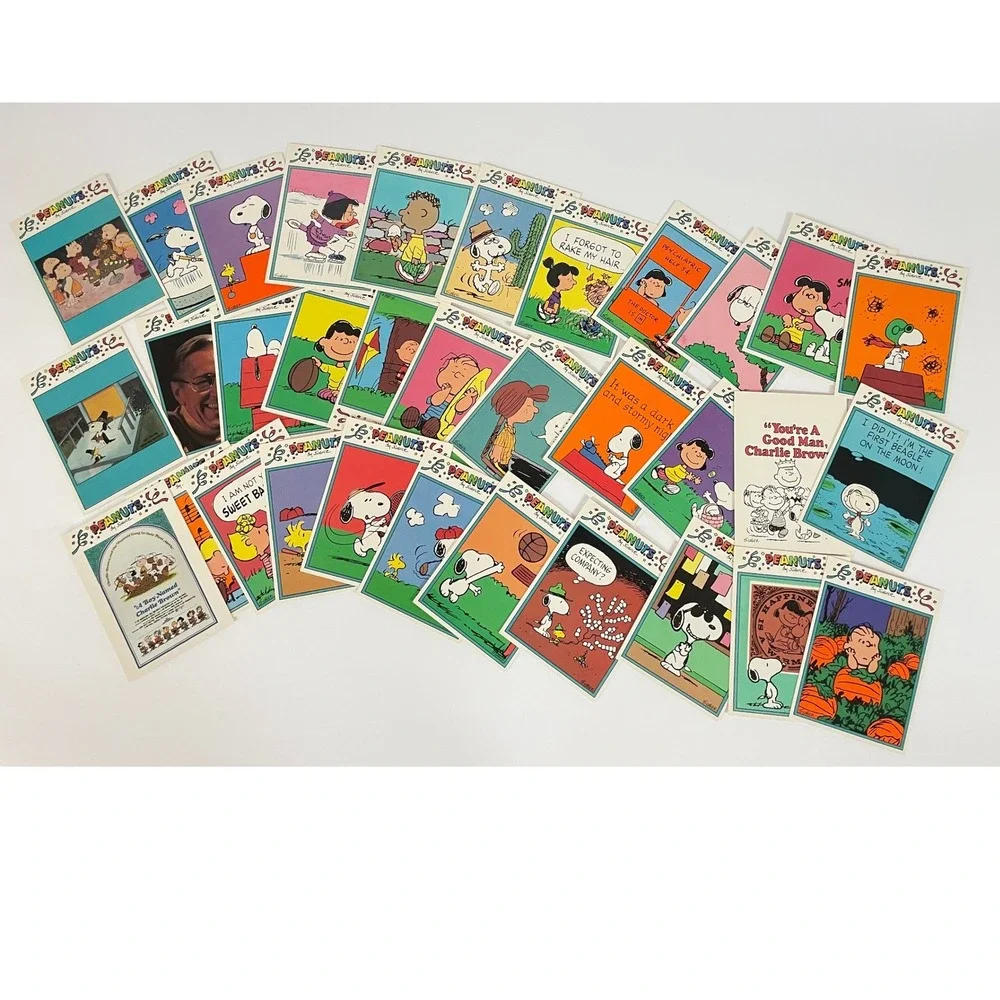 Vintage Peanuts Collection Trading Cards Box Set 1991 Snoopy Collectibles